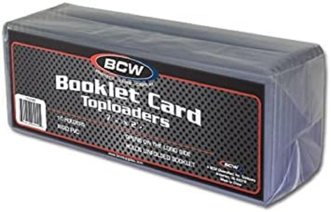 Amazon.com: BCW Topload Holder - 10 ct | Protect & Display Trading